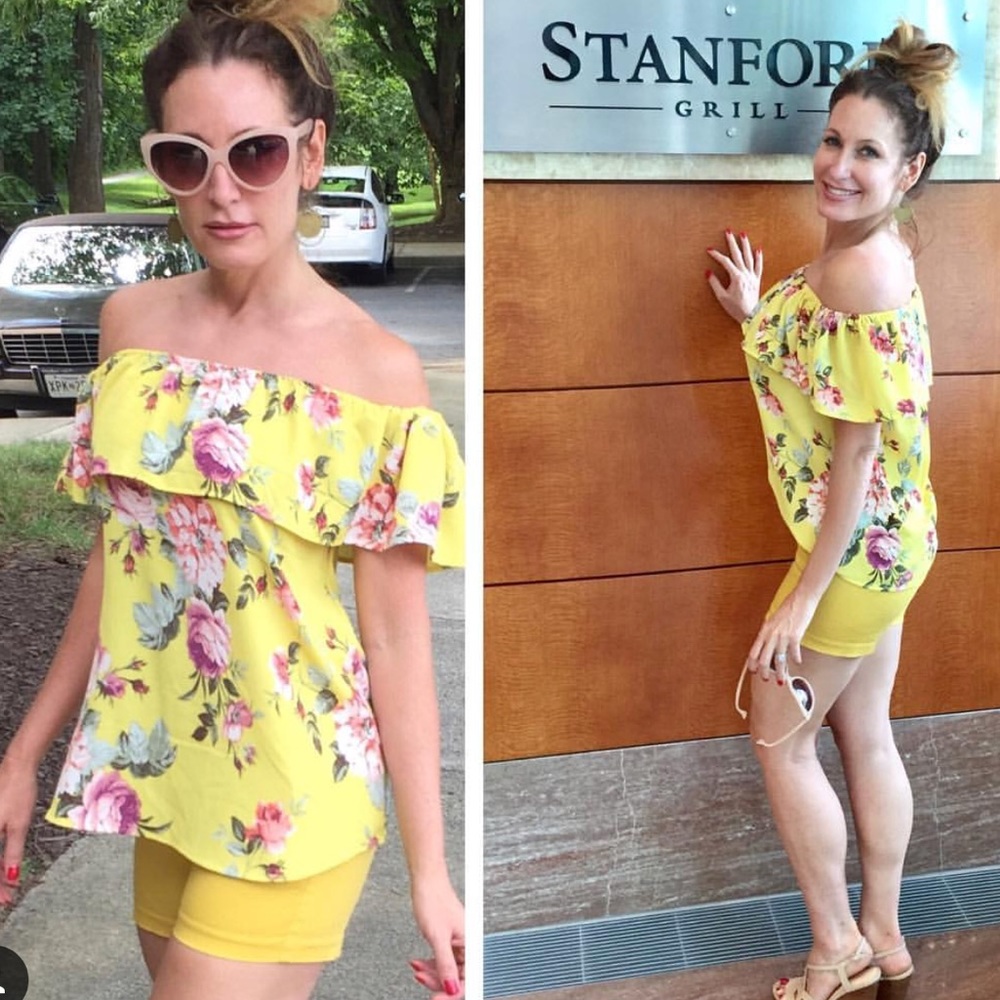 Floral blouse